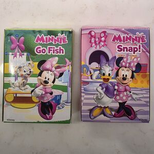 Disney Minnie Mouse Mini Card Games - Go Fish & Snap!